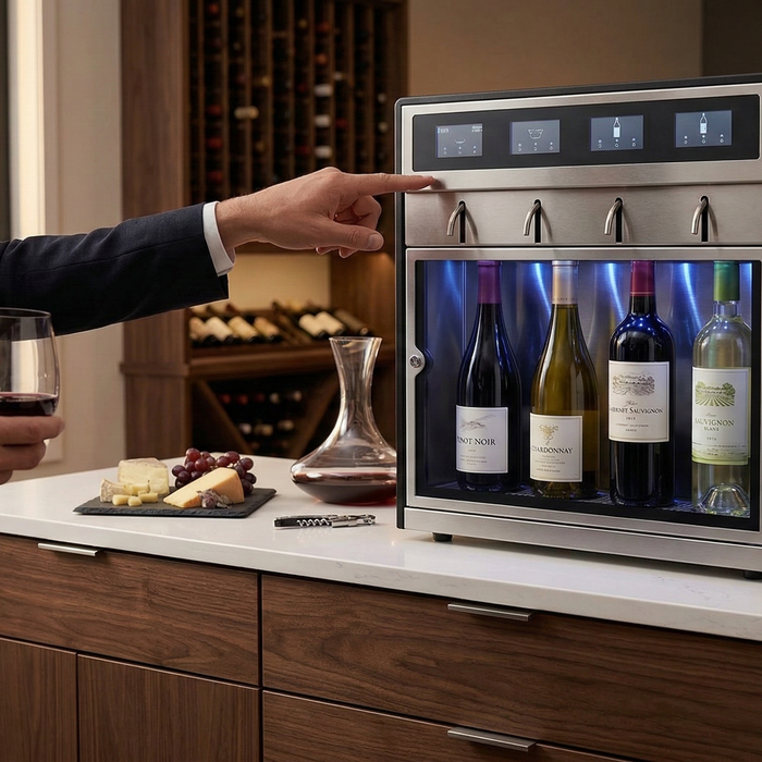 Wine Dispenser for Casinos & Resorts — Self-Serve High-Volume Solution
