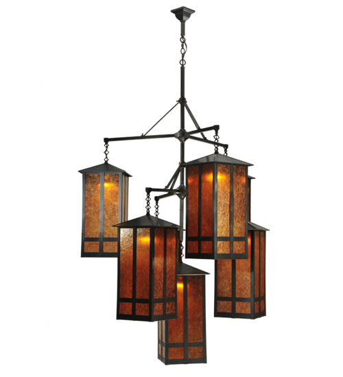 58"W Meyda Church Street 7 LT Chandelier | 110093