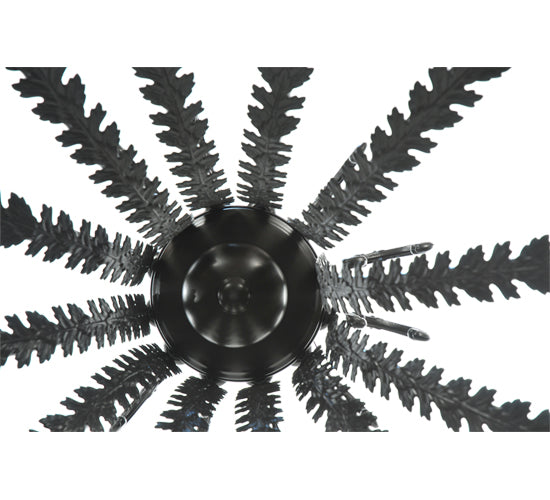 80"W Meyda Oak Bough 12 LT Chandelier | 108852