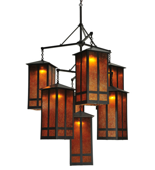 58"W Meyda Church Street 7 LT Chandelier | 110093