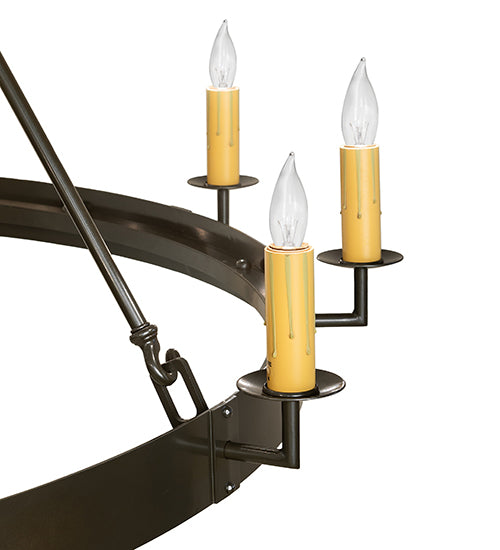 60" Wide Suffolk 24 Light Two Tier Chandelier | 259577