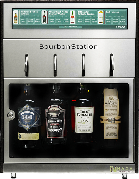 Napa Technology BourbonStation | Dispensing System Machine | Bottle dispenser Napa Technology BourbonStation | Dispensing System Machine | Bottle dispenser