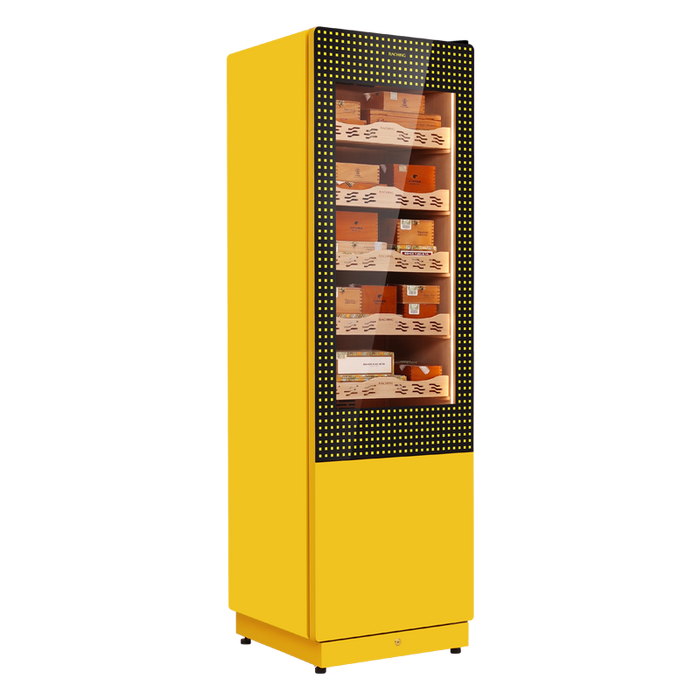 Yellow modern Raching Cigar Humidor COH3800A