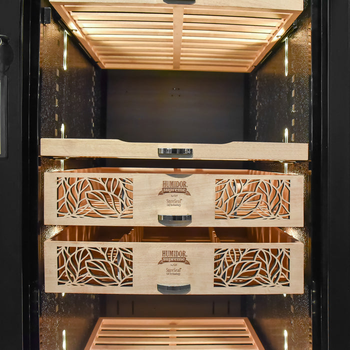 Humidor Supreme | HS-9000BLK | Electronic Humidor