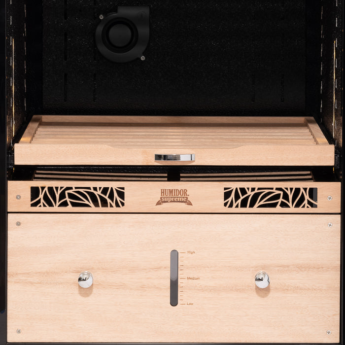 Humidor Supreme | HS-9000BLK | Electronic Humidor