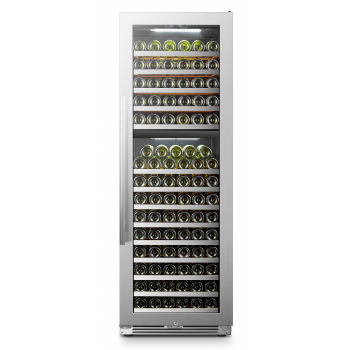 LANBOPRO 153 BOTTLE DUAL ZONE WINE COOLER - LP168D