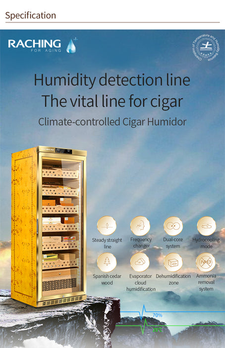 Electric Cigar Humidor Cabinet