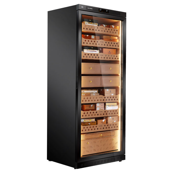 RACHING | MON5800A | Electric Cigar Humidor  Cabinet | Large Capacity | Climate Control
