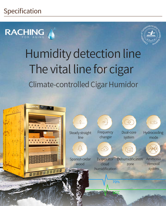 RACHING | MON800A Spainsh Cedar Wood | 500 Cigars