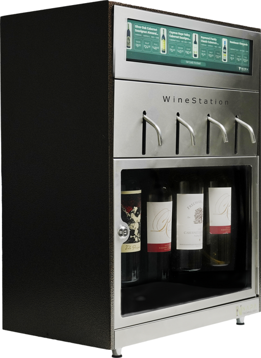 WineStation Pristine PLUS Wine Preservation System with Dual Zone  Temperature Control